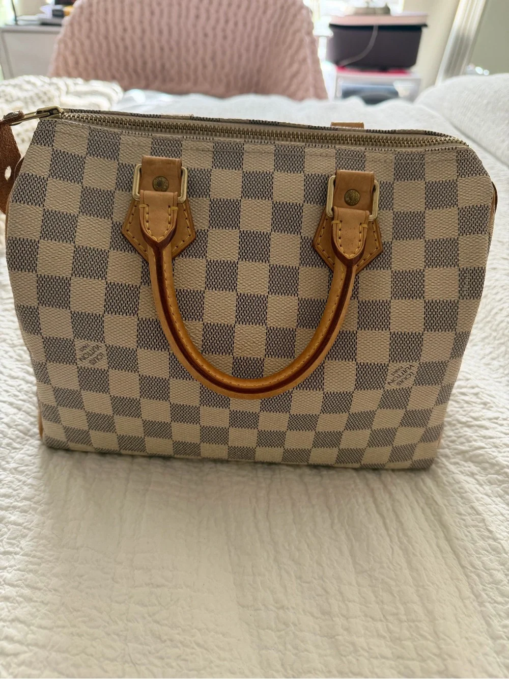 Louis Vuitton stylish checkered